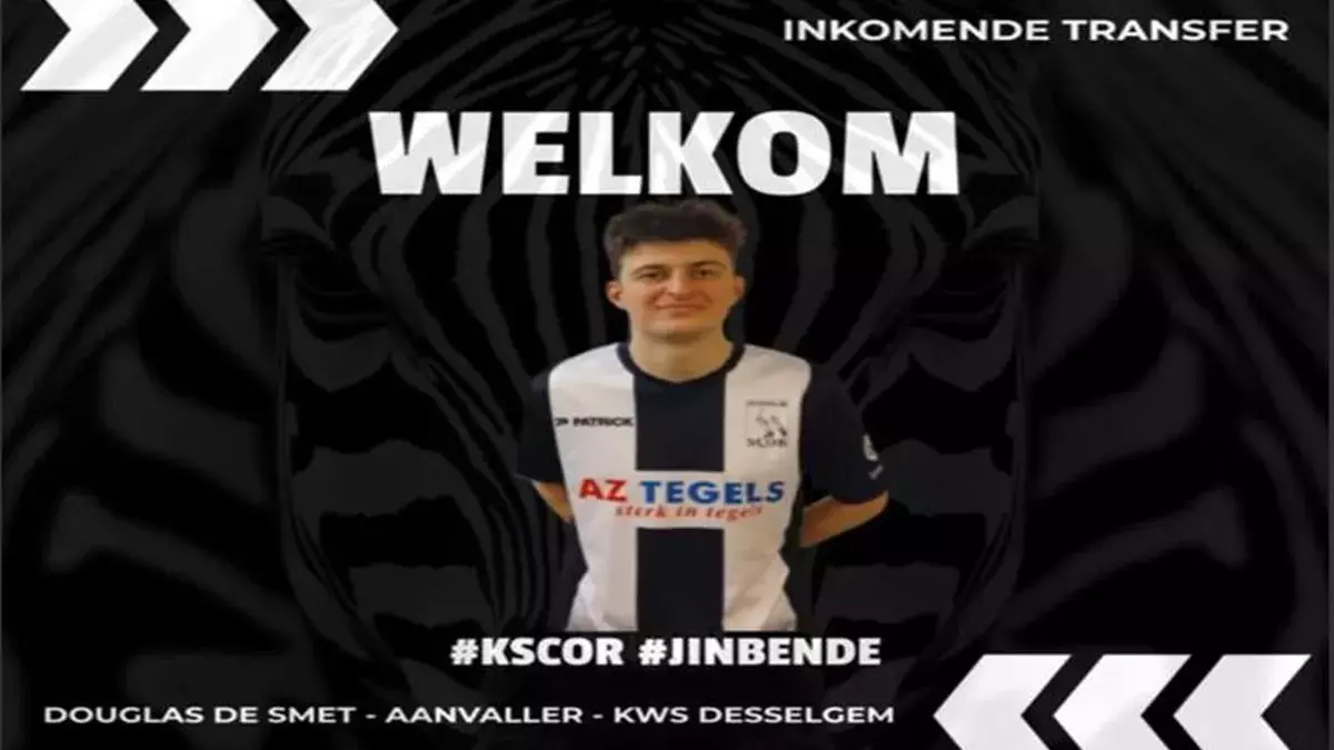 inkomende transfer Douglas De Smet